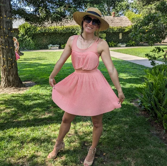 LC Lauren Conrad Pretty pink dress - Picture 4 of 7